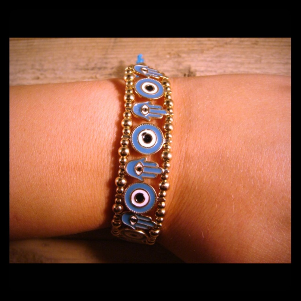 Greek evil eye handmade bracelet